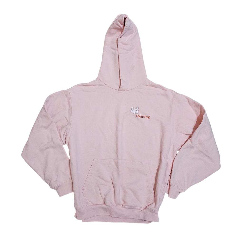 Pleasing Harry Styles Coachella Pink Hoodie Small Unisex